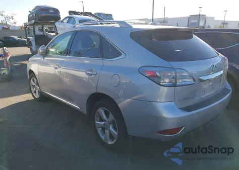 2010 Lexus Rx 350 z USA, uszkodzony, nr VIN 2T2ZK1BA0AC019664